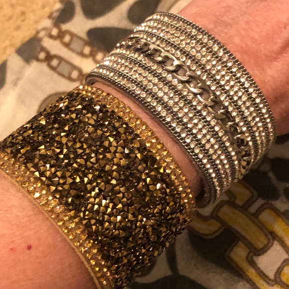 Two statement bracelets - Picture 1 of 5